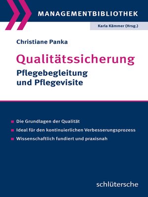 cover image of Qualitätssicherung